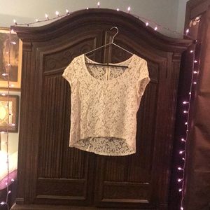 Lacy Decadent See-Through Top